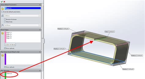 solidworks convert solid to sheet metal|rip sketches.